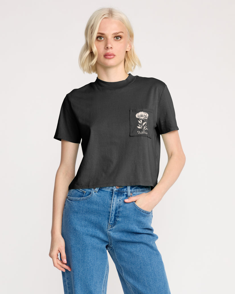 Pocket Dial T-Shirt - Vintage Black