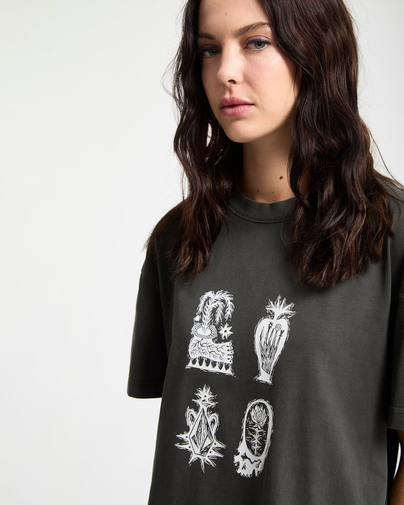 Vaderetro 1 T-Shirt - Vintage Black