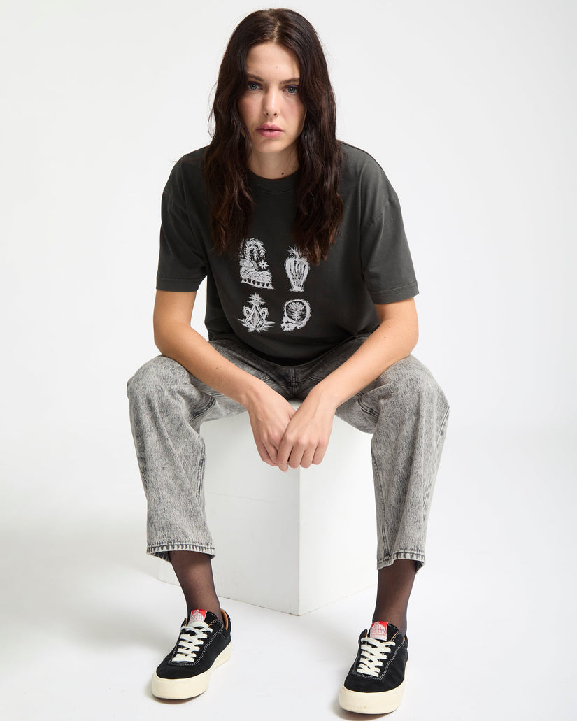 Vaderetro 1 T-Shirt - Vintage Black