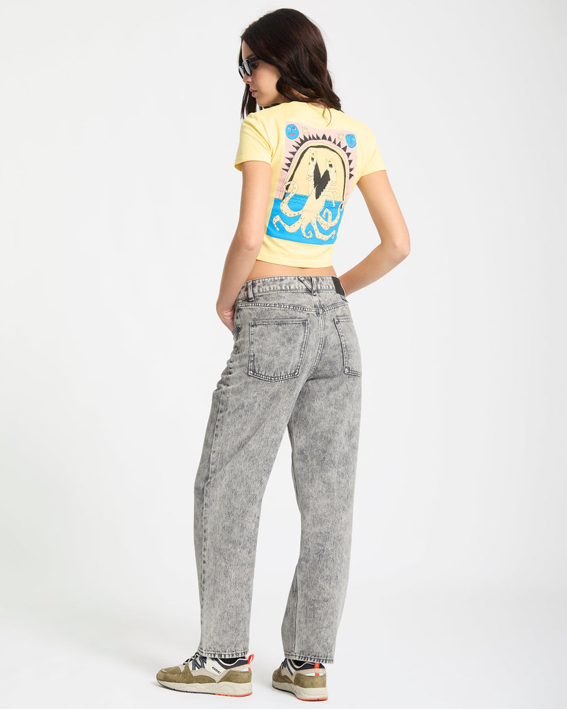 Moove On T-Shirt - Dawn Yellow