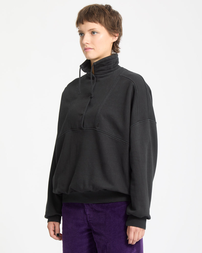 Reetrostone Sweatshirt - Vintage Black