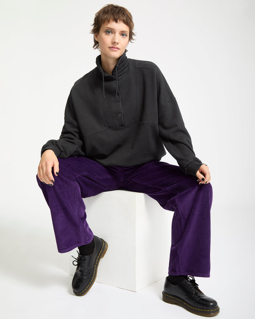 Reetrostone Sweatshirt - Vintage Black