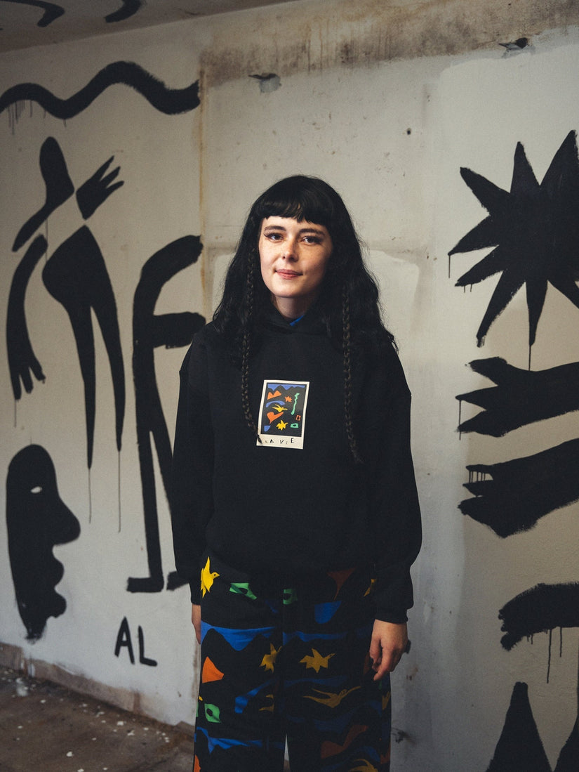 Arthur Longo Hoodie - BLACK