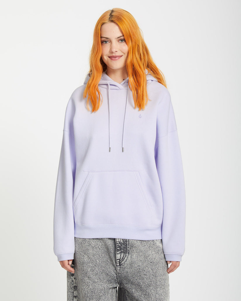 Stone Heart Up Hoodie - DUSTY LAVENDER