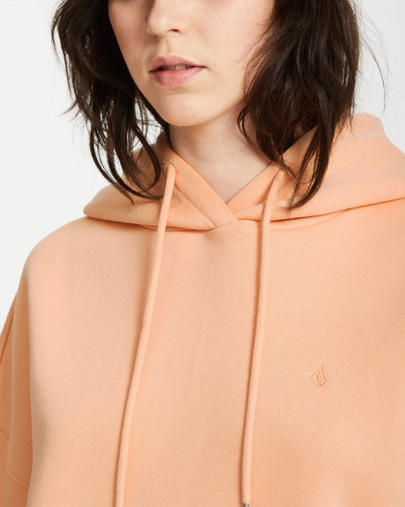 Stone Heart Up Hoodie - PALE PEACH