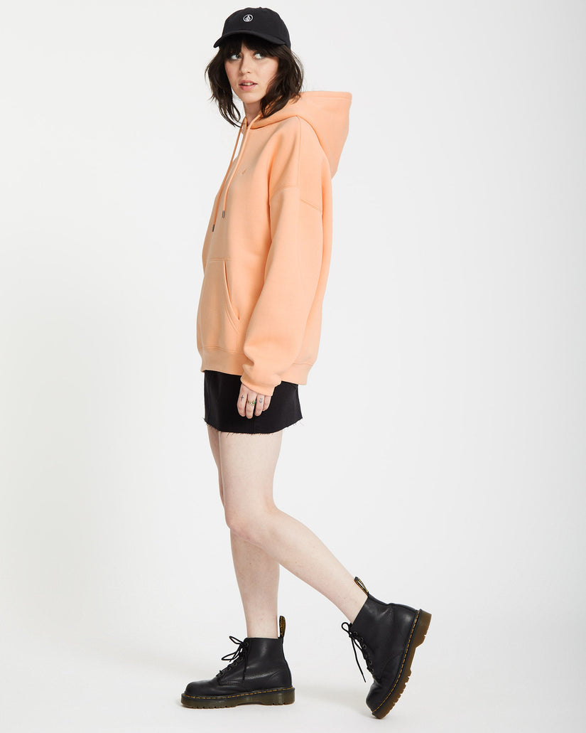 Stone Heart Up Hoodie - PALE PEACH