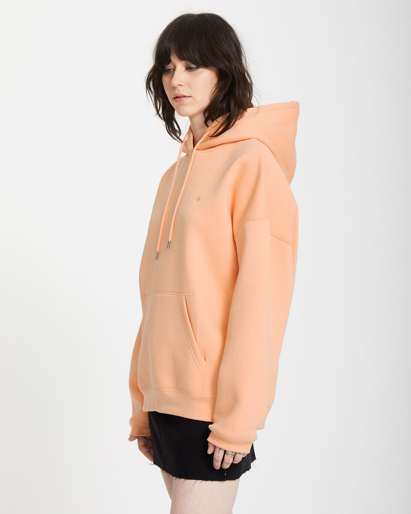 Stone Heart Up Hoodie - PALE PEACH
