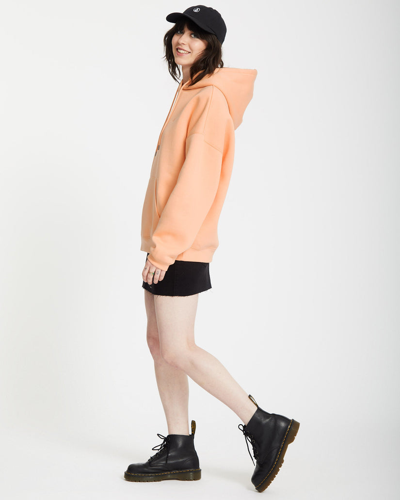 Stone Heart Up Hoodie - PALE PEACH