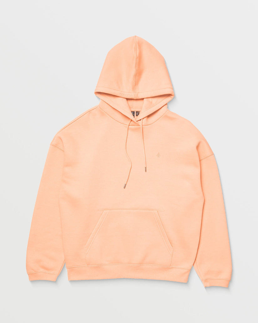 Stone Heart Up Hoodie - PALE PEACH