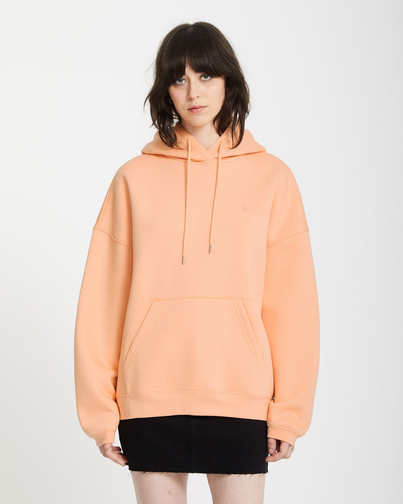 Stone Heart Up Hoodie - PALE PEACH