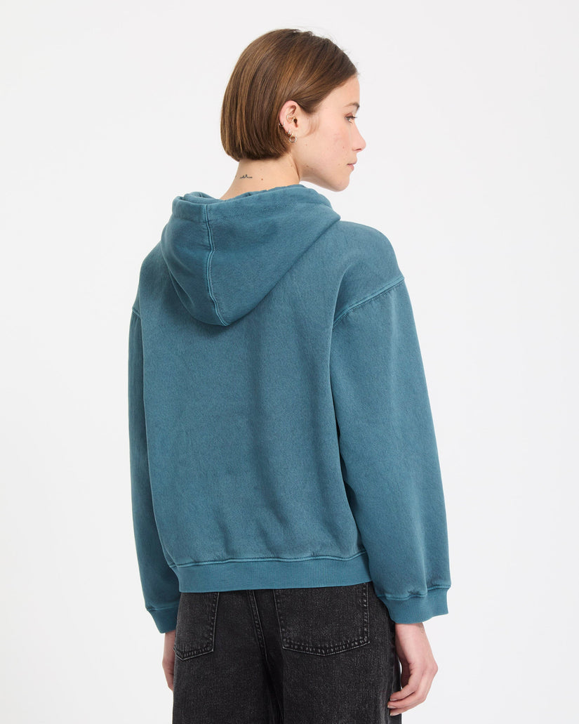 Stone Soft Hoodie - Emerald Green