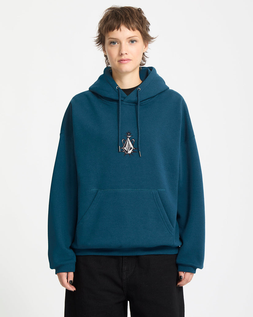 Vaderetro Hoodie - Emerald Green