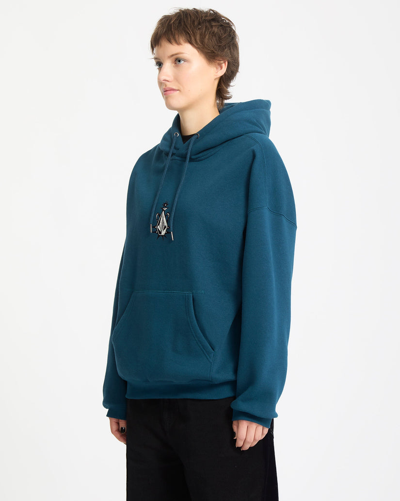 Vaderetro Hoodie - Emerald Green