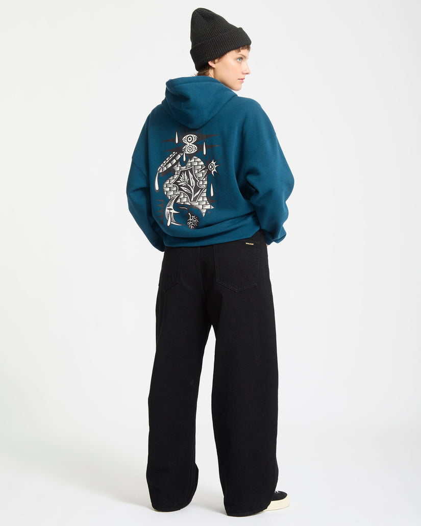 Vaderetro Hoodie - Emerald Green