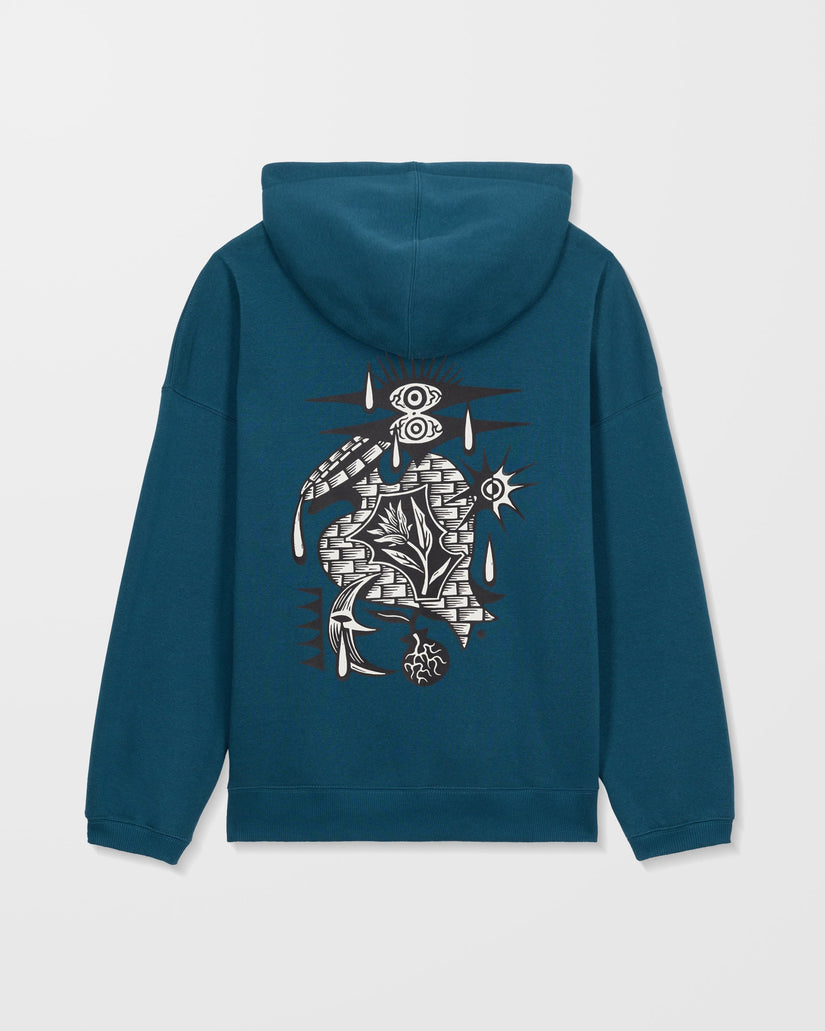 Vaderetro Hoodie - Emerald Green