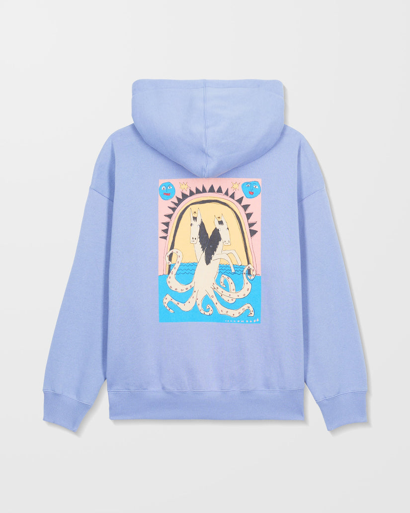 Moove On Hoodie - Carolina Blue