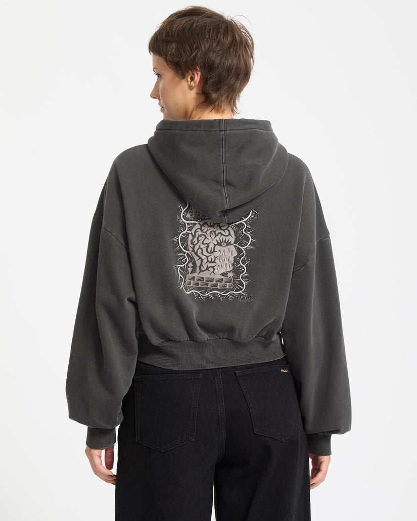 Vaderetro Hoodie - Vintage Black