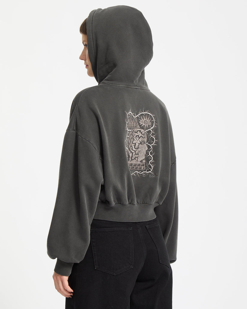 Vaderetro Hoodie - Vintage Black