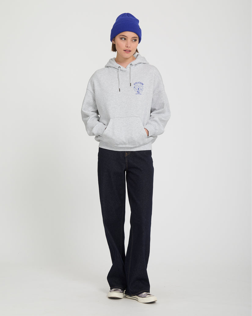 Moove On Hoodie - Bone Heather