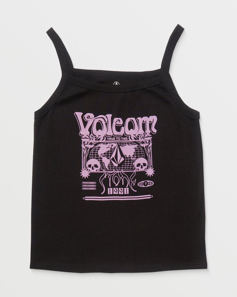 1991 Strappy Tank Top - BLACK