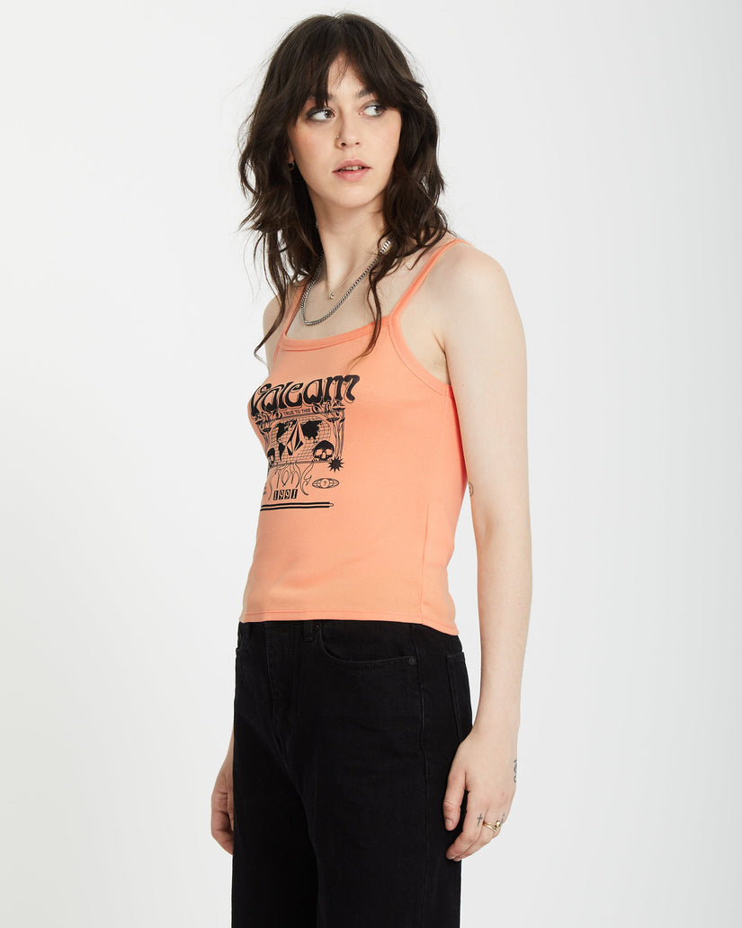 1991 Strappy Tank Top - PALE PEACH