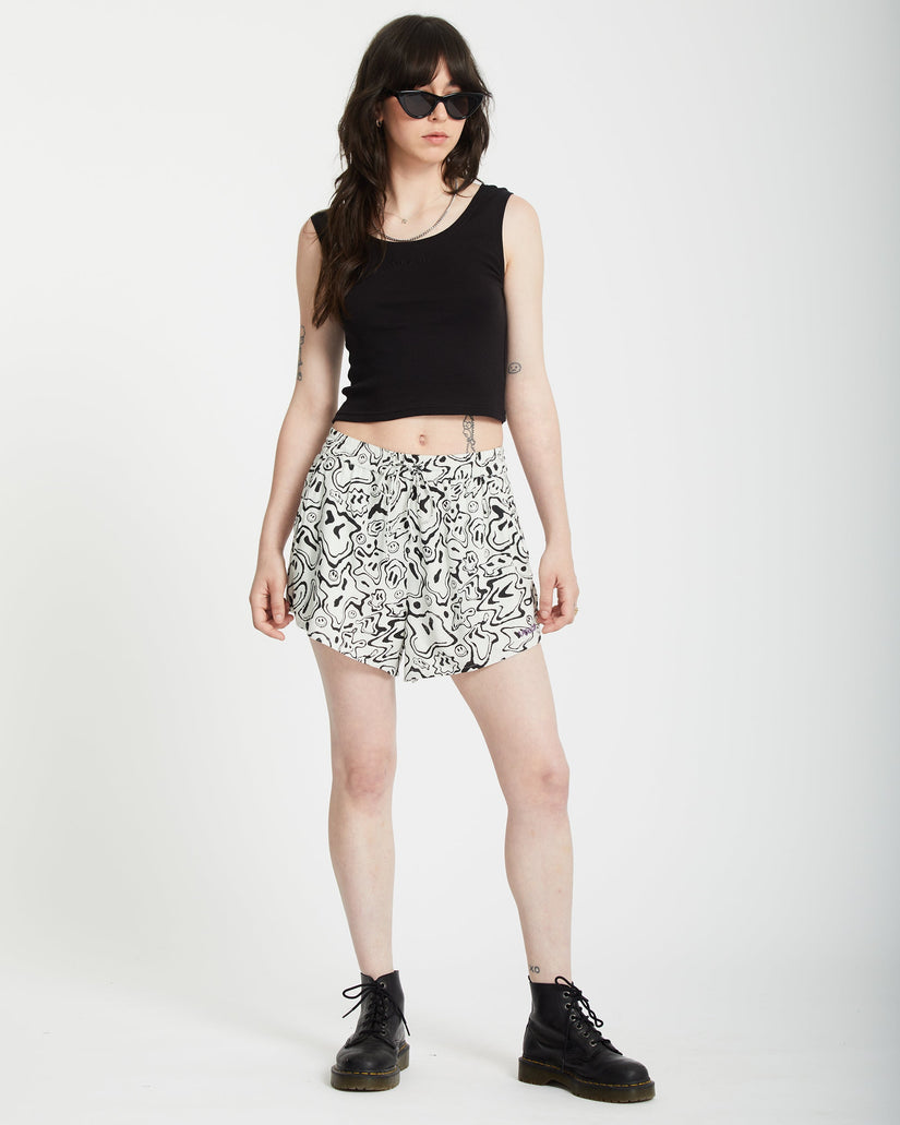 Volcomstone Tight Tank Top- BLACK