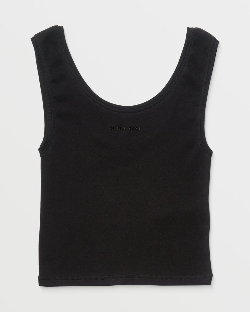 Volcomstone Tight Tank Top- BLACK