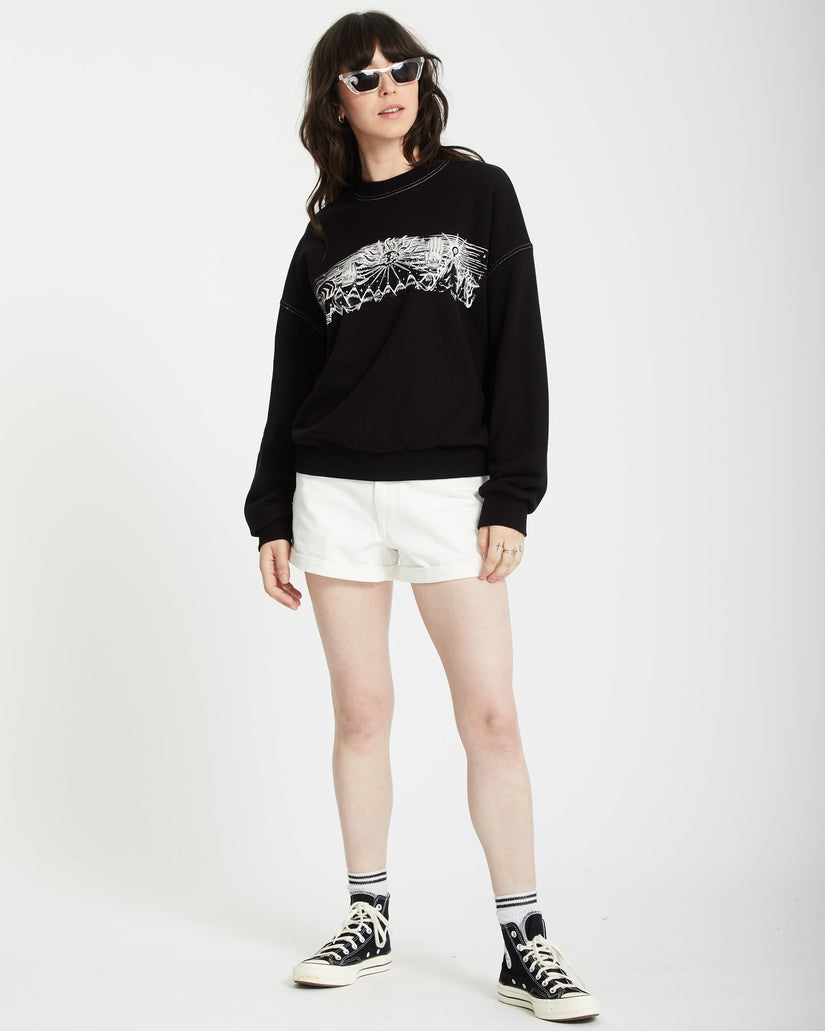 Alix Sweatshirt - BLACK