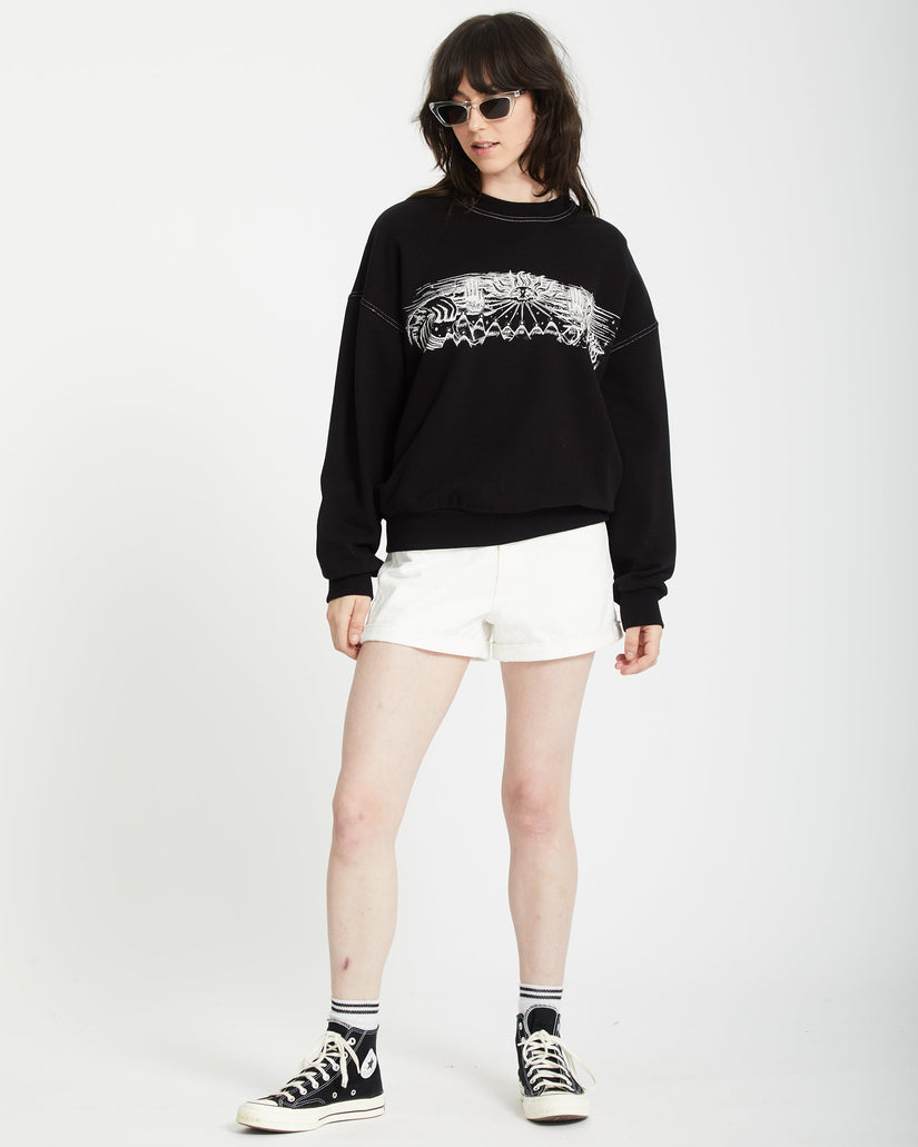 Alix Sweatshirt - BLACK