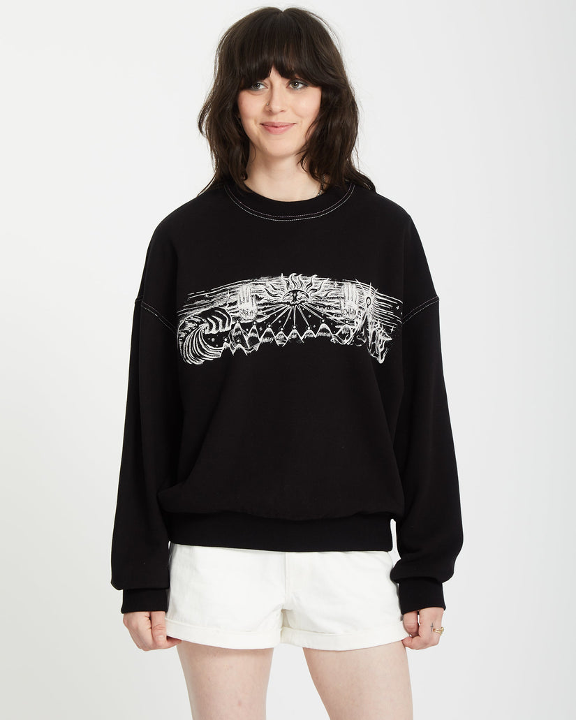 Alix Sweatshirt - BLACK