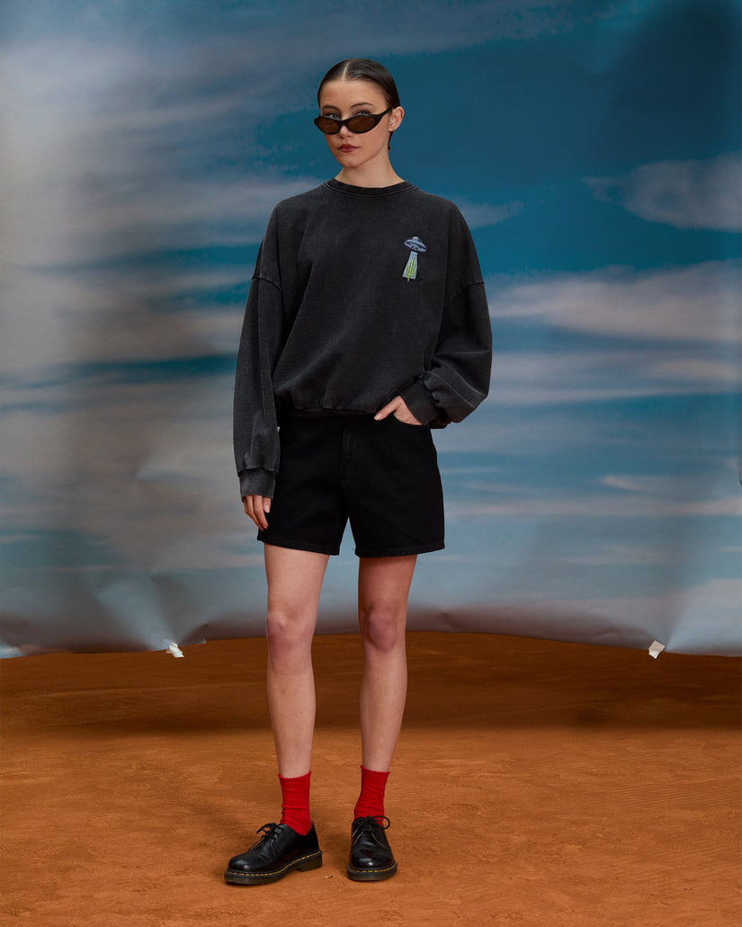 Mickey Mason Sweater - Vintage Black