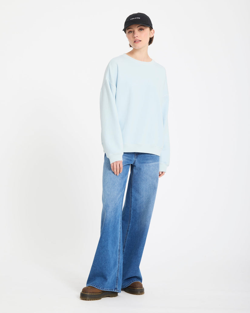 Stone Soft Sweater - Light Blue Acid