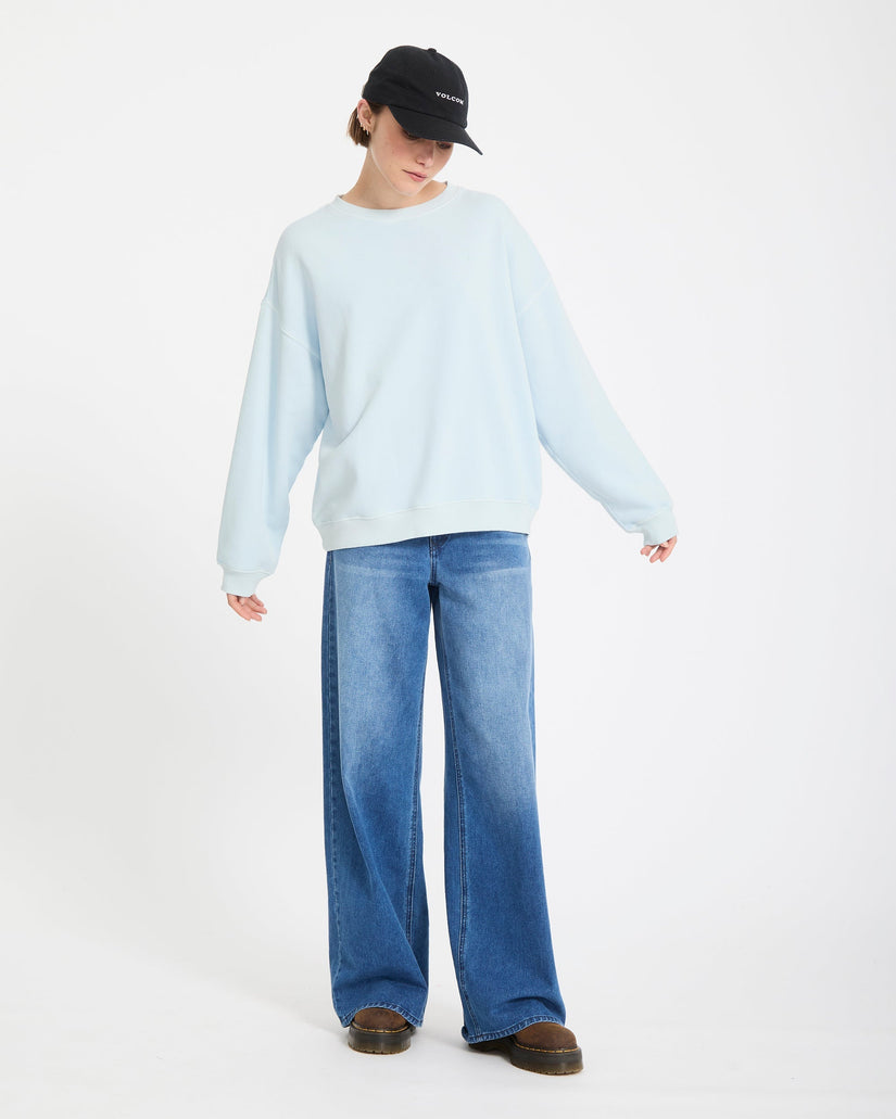 Stone Soft Sweater - Light Blue Acid