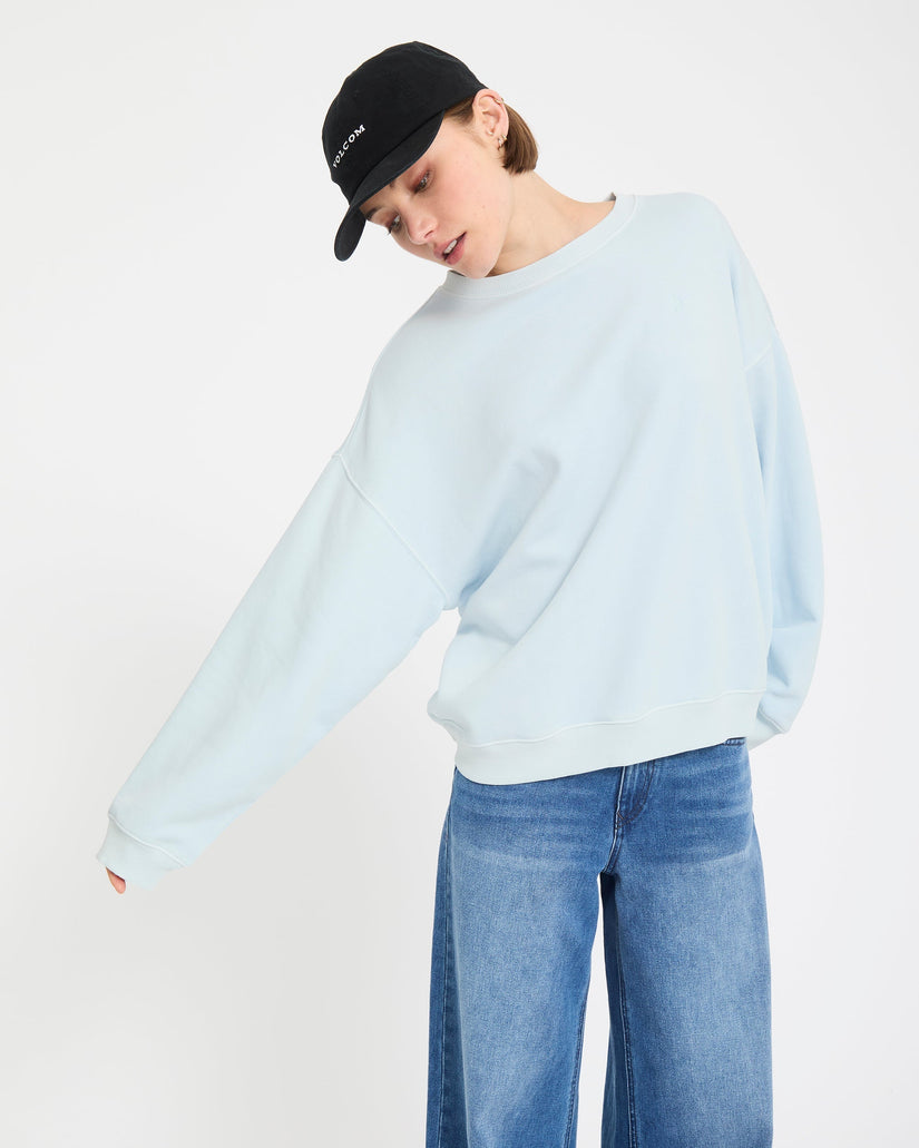 Stone Soft Sweater - Light Blue Acid