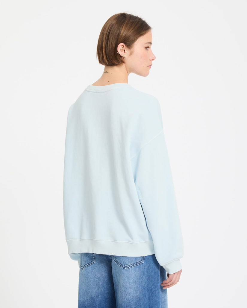 Stone Soft Sweater - Light Blue Acid