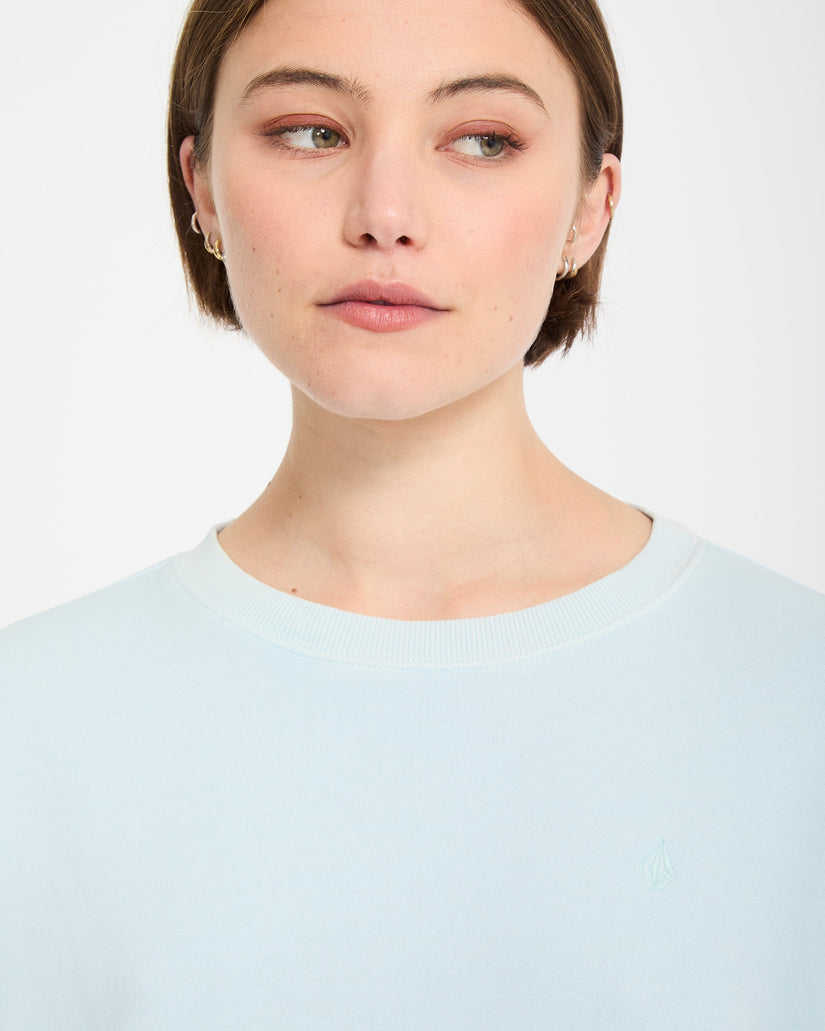 Stone Soft Sweater - Light Blue Acid