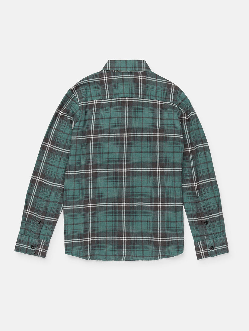 Caden Plaid Shirt - Sea Green - (KIDS)