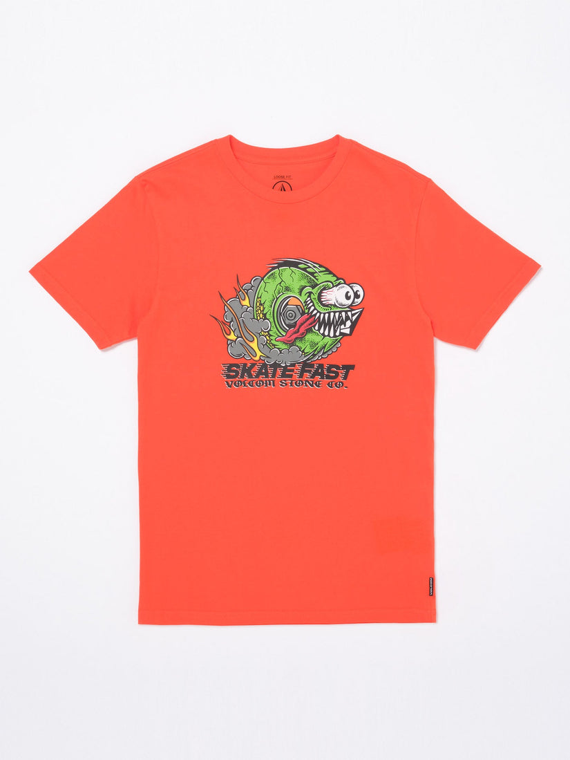 Skate Fast T-Shirt - Bright Red - (KIDS)