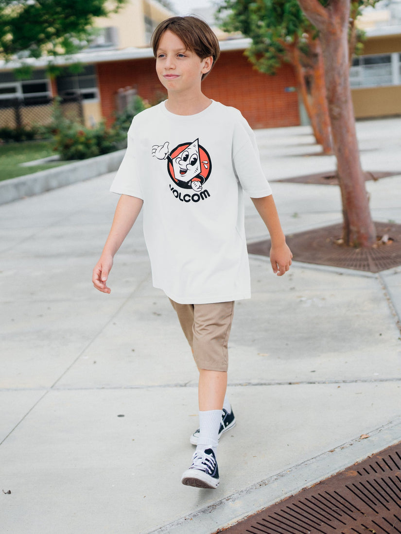 Mr Stone T-Shirt - White - (KIDS)