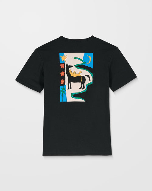 Longosnake T-Shirt - Black - (KIDS)