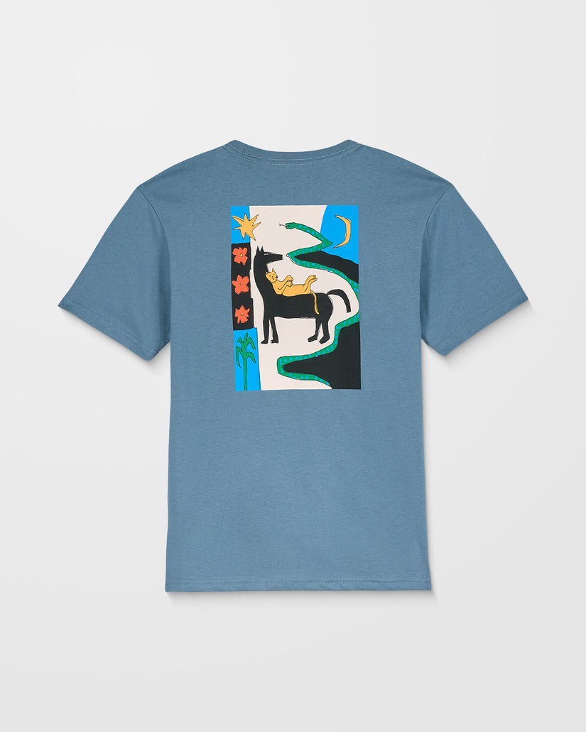Longosnake T-Shirt - Blue Wash - (KIDS)