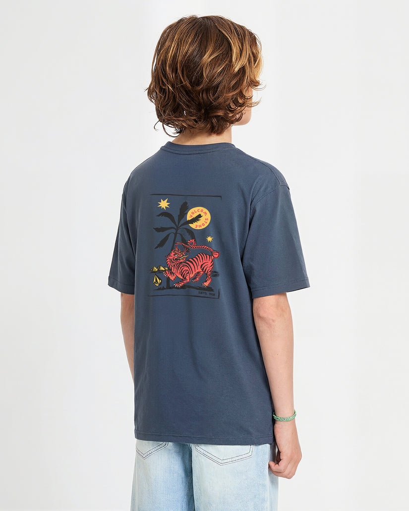 Weirdcard T-Shirt - Storm Blue - (KIDS)