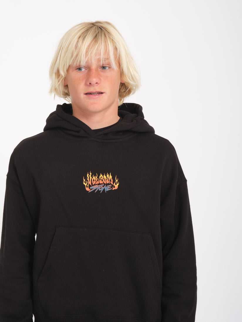 Trux Hoodie - BLACK - (KIDS)