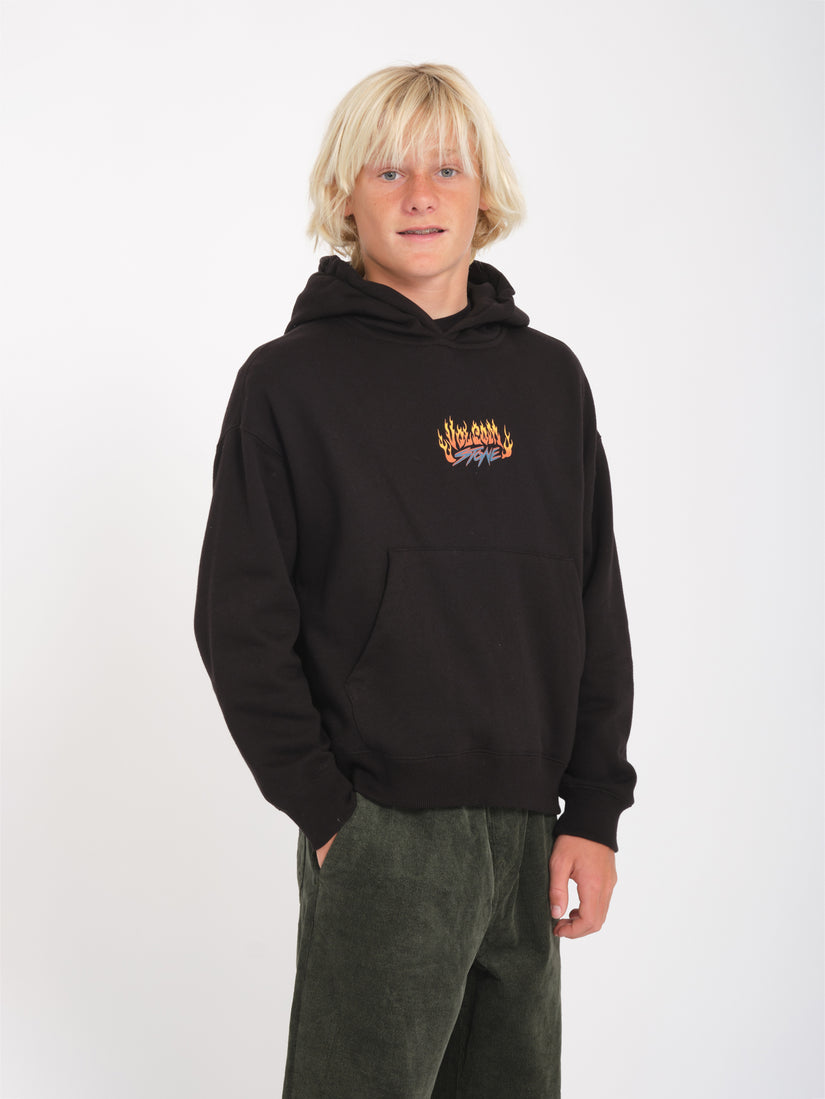 Trux Hoodie - BLACK - (KIDS)