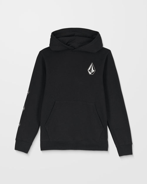 Iconic Stone Gid Hoodie - Black - (KIDS)