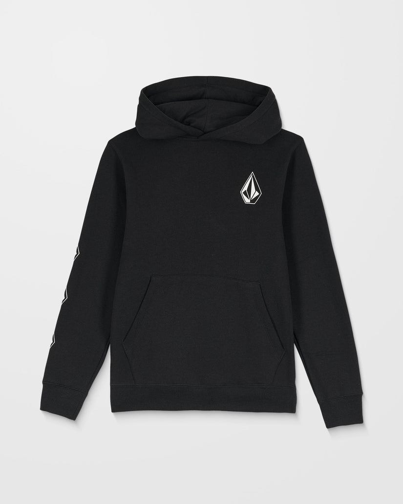 Iconic Stone Gid Hoodie - Black - (KIDS)
