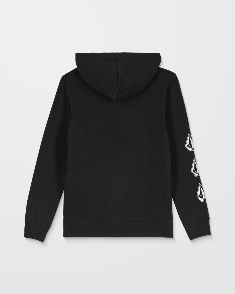 Iconic Stone Gid Hoodie - Black - (KIDS)