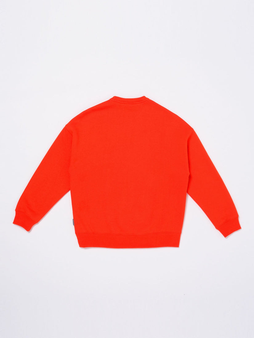 Volcom Stone Sweatshirt - Bright Red - (KIDS)