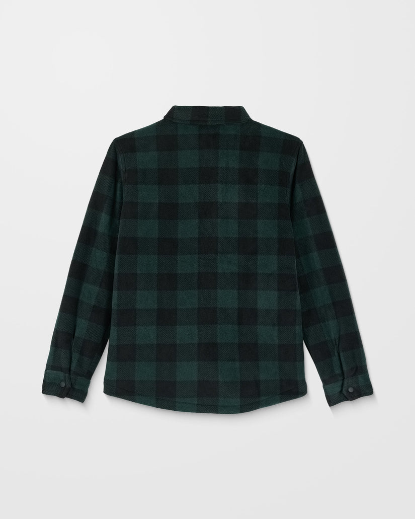 Bowered Polar Fleece Over-shirt - Scarab - (KIDS)