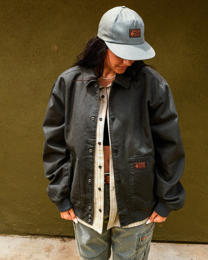 Workwear Adj Cap - STEALTH